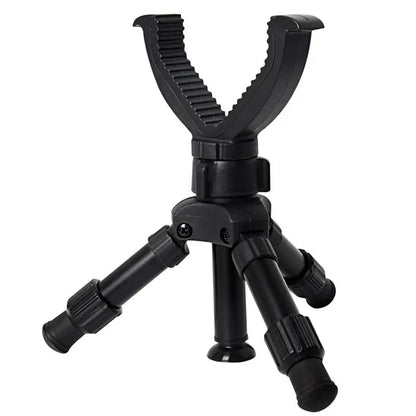 Portable Adjustable Rifle Tripod — Gun Support Monopod for Hunting & Outdoor Practice