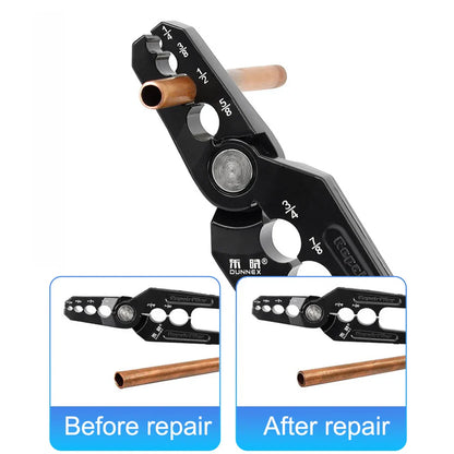 Copper Tube Rounder & Flat Tube Repair Tool – Versatile HVAC & Refrigeration Pipe Restorer