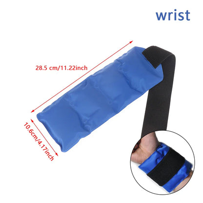 Ankle Brace Ice Pack Wrap – Reusable Hot & Cold Gel Therapy for Injuries, Sprains & Pain Relief
