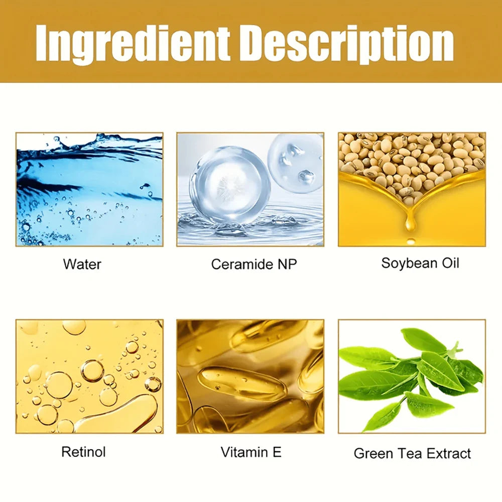 Vitamin C Facial Essence with Hyaluronic Acid – Dark Spot Remover, Moisturizing & Anti-Aging Skin Repair Serum, 50ml