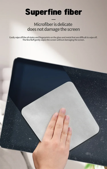 Nano-Texture Polishing Cloth for Apple Devices – 1:1 Screen Cleaner for iPhone, iPad, Mac, iPod Pro, Watch & Camera Lens