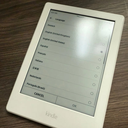 Original Kindle 8th Gen Used eBook Reader, 6-Inch E-Ink Touchscreen WiFi Ereader, Better Than Kobo Sy69j for Kindle
