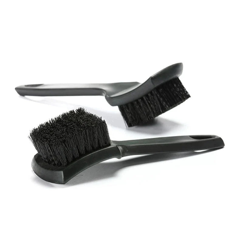 Car Tire Rim Brush | Wheel Hub Cleaning Tool | Black Tire Auto Washing Accessory for Wheels Detailing