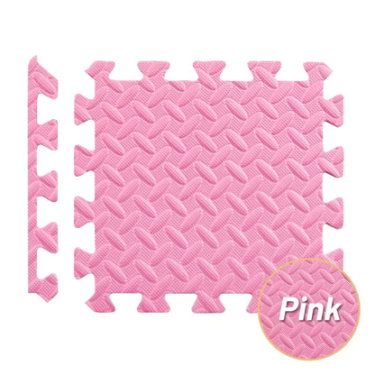 4-20PCS EVA Puzzle Fitness Mat – Interlocking Foam Floor Tiles, Non-Slip Home Gym & Kids Play Mat