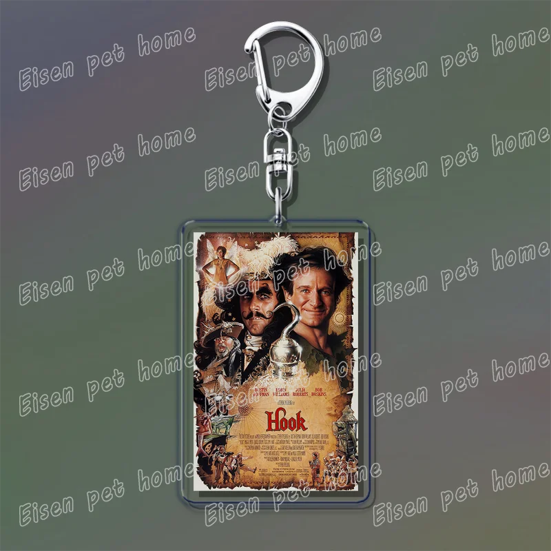Classic Movie Keychains – Jaws, Fight Club, Avatar Pendant Key Rings for Bags & Fan Gifts