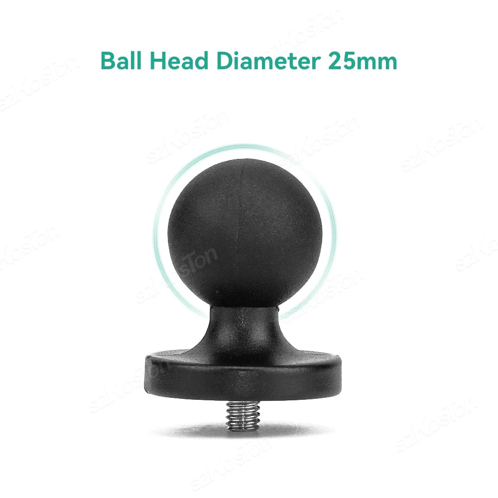 Selfie Stick Monopod Handlebar Mount – Compatible with Insta360 X4/X3/X2, GoPro 8-13 & DJI for Bicycle & Motorcycle