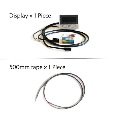 LP20E 2-Axis Digital DRO Magnetic Sensor — Displacement Readout Scale for Woodworking & Position Measurement