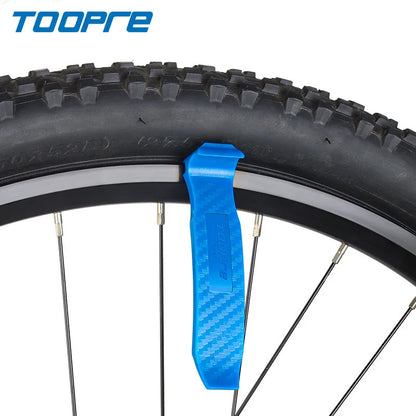 4-in-1 Bicycle Tire Lever Tool – Double-Head Tube Remover with Deflation Function for Road Bike Repair