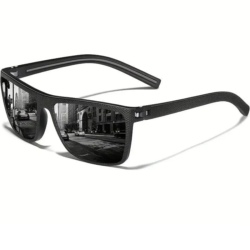 Square Polarized Sunglasses – Lightweight UV Protection Sun Glasses for Men & Women