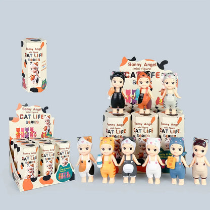 75-Style Kawaii Sonny Angel Mini Figure Blind Box – Dreaming Dogtime Collectible Doll for Kids & Fans