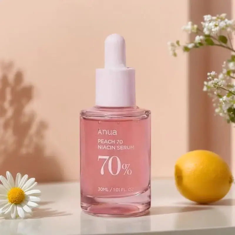 Anua Peach 70 Niacinamide Serum 30ml – Moisturizing Daily Facial Serum, Korean Skincare Beauty