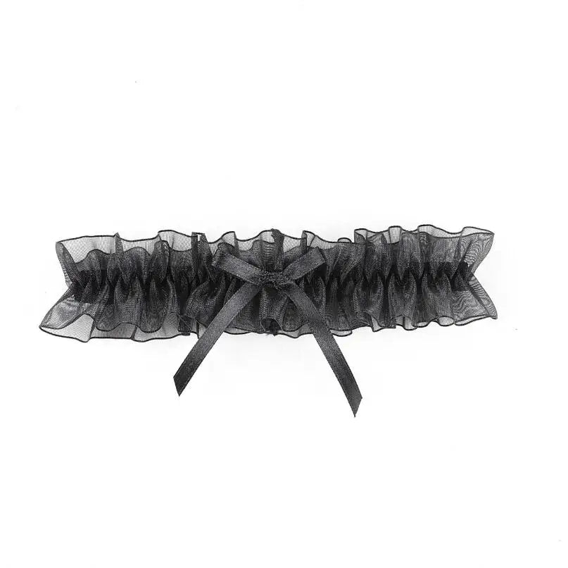 Sexy Elastic Heart Harness Garter Belt – Fashion Goth Bondage Leather Thigh Lingerie for Stockings