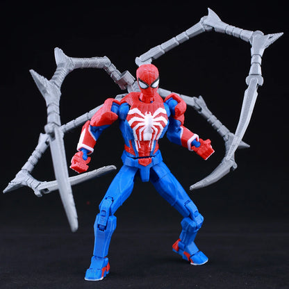 9L3D Lucky13 T13 Action Figures — 3D Printed Deadpool, Wolverine, Batman, Spider-Man & Venom Anime Model Toys, Collectible Gift