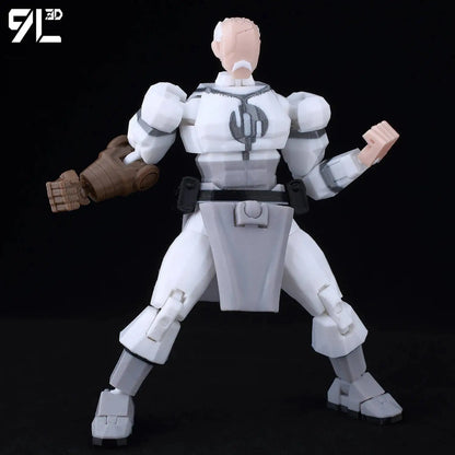 3D Printed Invincible 2.0 Superheroes Action Figures – Multi-Jointed Anime Toy Model Ornaments Gifts