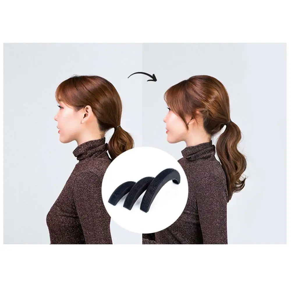 8pcs Hair Volume Puff Sponge Pads – Invisible Fluffy Clip for DIY Hair Styling, Women & Girls Hair Tools