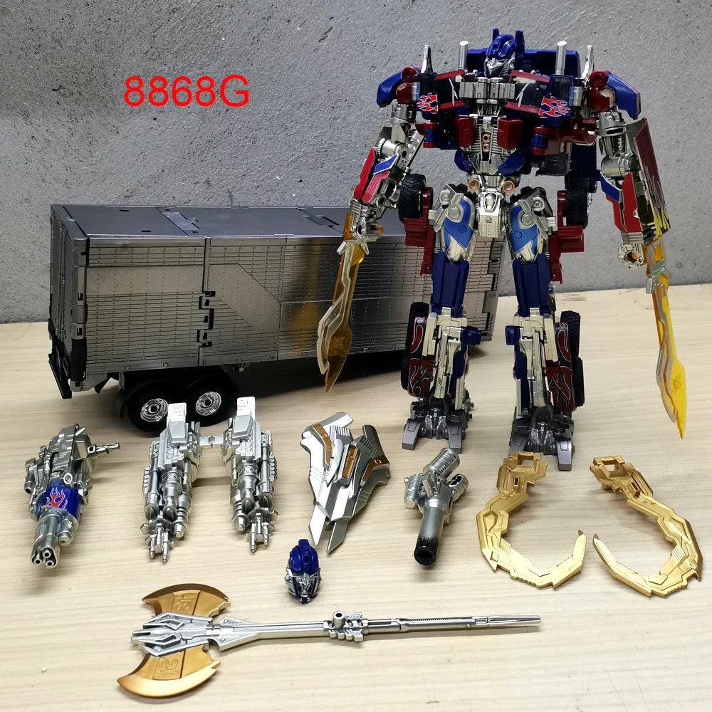 YOUHU 8868G Transformation Toys – SS05 OP Commander Trailer & Circular Arsenal Combiner Action Figure Robot Model