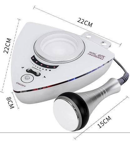 Ultrasonic 40KHz Cavitation Machine — Body Massager for Slimming, Fat Burning, Skin Tightening & Weight Loss