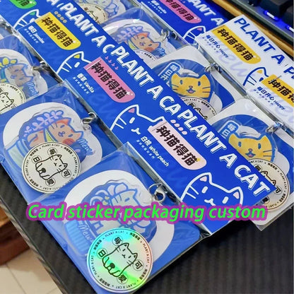 Custom Acrylic Keychain — Personalized Cat & Dog ID Charm, Holographic Photo Pet Souvenir, Birthday Gift with Name