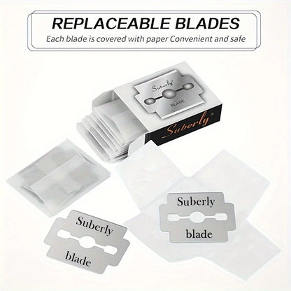 10/50PCS Callus Shaver Replacement Blades | Corn Plane Blades for Foot Care & Pedicure Tools