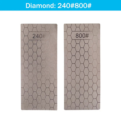 Diamond Sharpening Stone Bar | Knife Sharpener Whetstone for Grinding & Honing | No Base