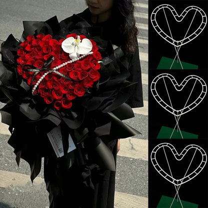 9PCS Flower Arrangement Holder Set — DIY Vase & Bouquet Packaging Accessories for Love Flower Crafts