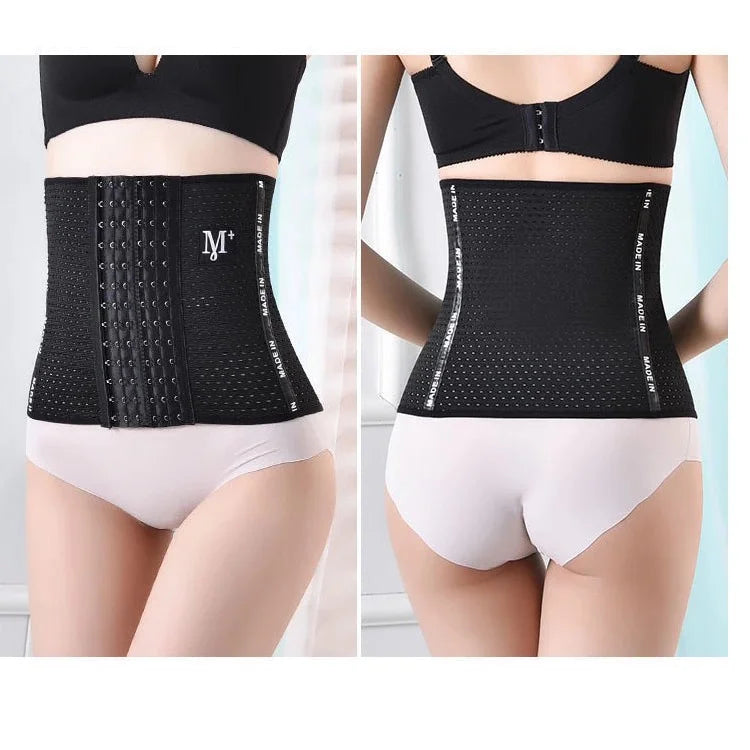 Women’s Waist Trainer Corset – Slimming Body Shaper Faja Belt for Tummy Control