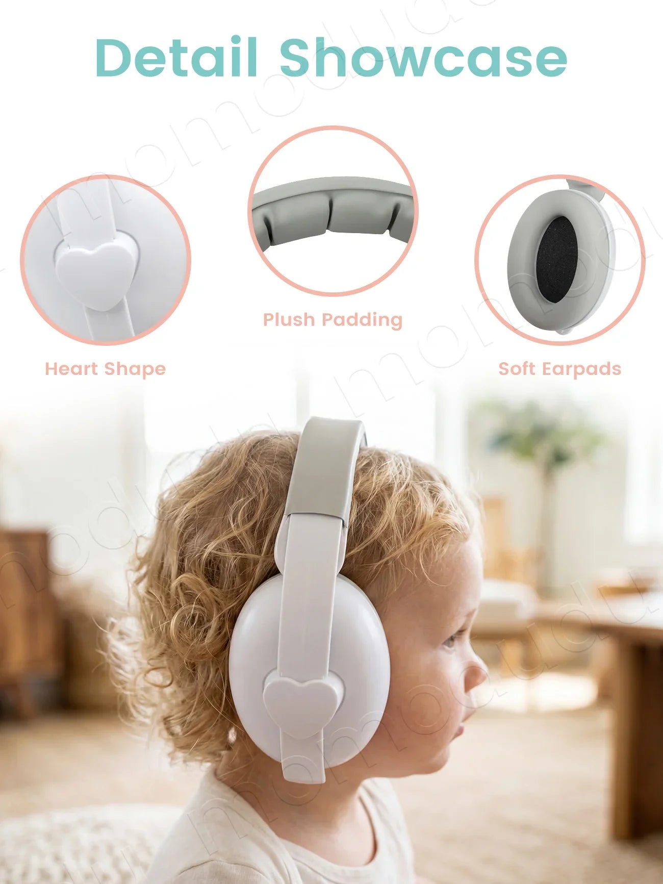 Baby Noise Cancelling Headphones – Ear Protection Earmuffs for Infants 3 Months to 3 Years