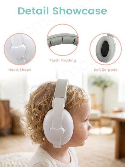 Baby Noise Cancelling Headphones – Ear Protection Earmuffs for Infants 3 Months to 3 Years