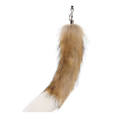 Raccoon Tail Keychain — Creative Coat Tail Key Ring Chain, Unique Gift for Men