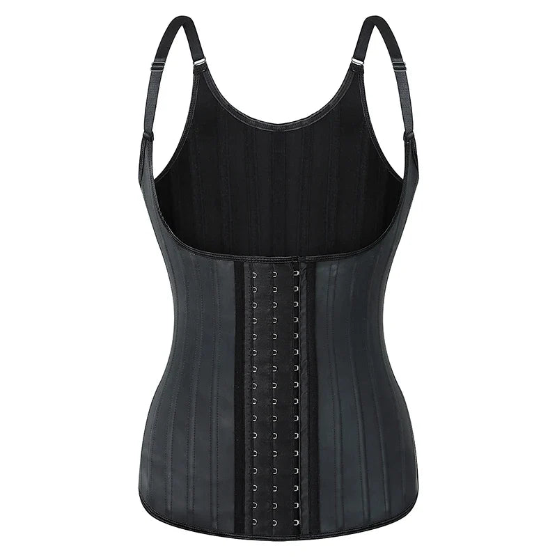 Latex Body Shaping Corset Top – Tummy Control Waist Cincher Sports Shaping Vest for Slim Fit Body Shaper
