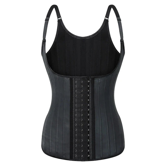 Latex Body Shaping Corset Top – Tummy Control Waist Cincher Sports Shaping Vest for Slim Fit Body Shaper