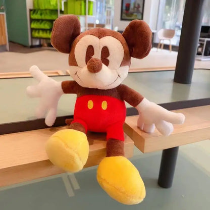 Disney Anime Dolls - Mickey Mouse, Minnie Mouse, Donald Duck Peluche Stuffed Toys, Anime Figures for Children’s Gifts