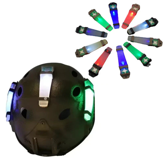Tactical FMA Helmet Safety Flashing Light – Waterproof Survival Signal Lamp for Hunting, Hiking & Cycling