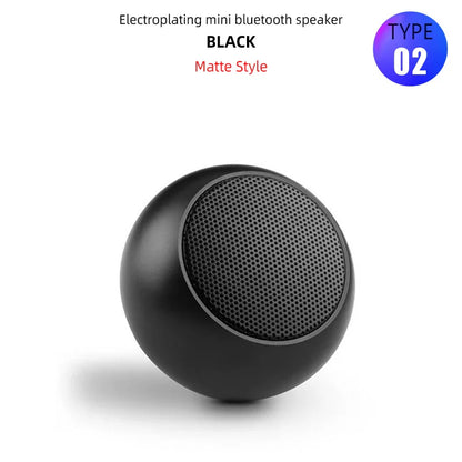 Metal Mini Wireless Bluetooth Speaker — HiFi Portable Subwoofer with Super Bass Stereo for Mobile, PC & Music Playback