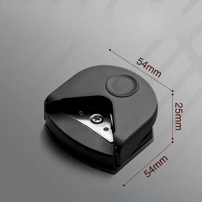 Circle Cutter & Button Maker — Portable Corner Rounder Paper Cutter for Cards, Photos & Crafts