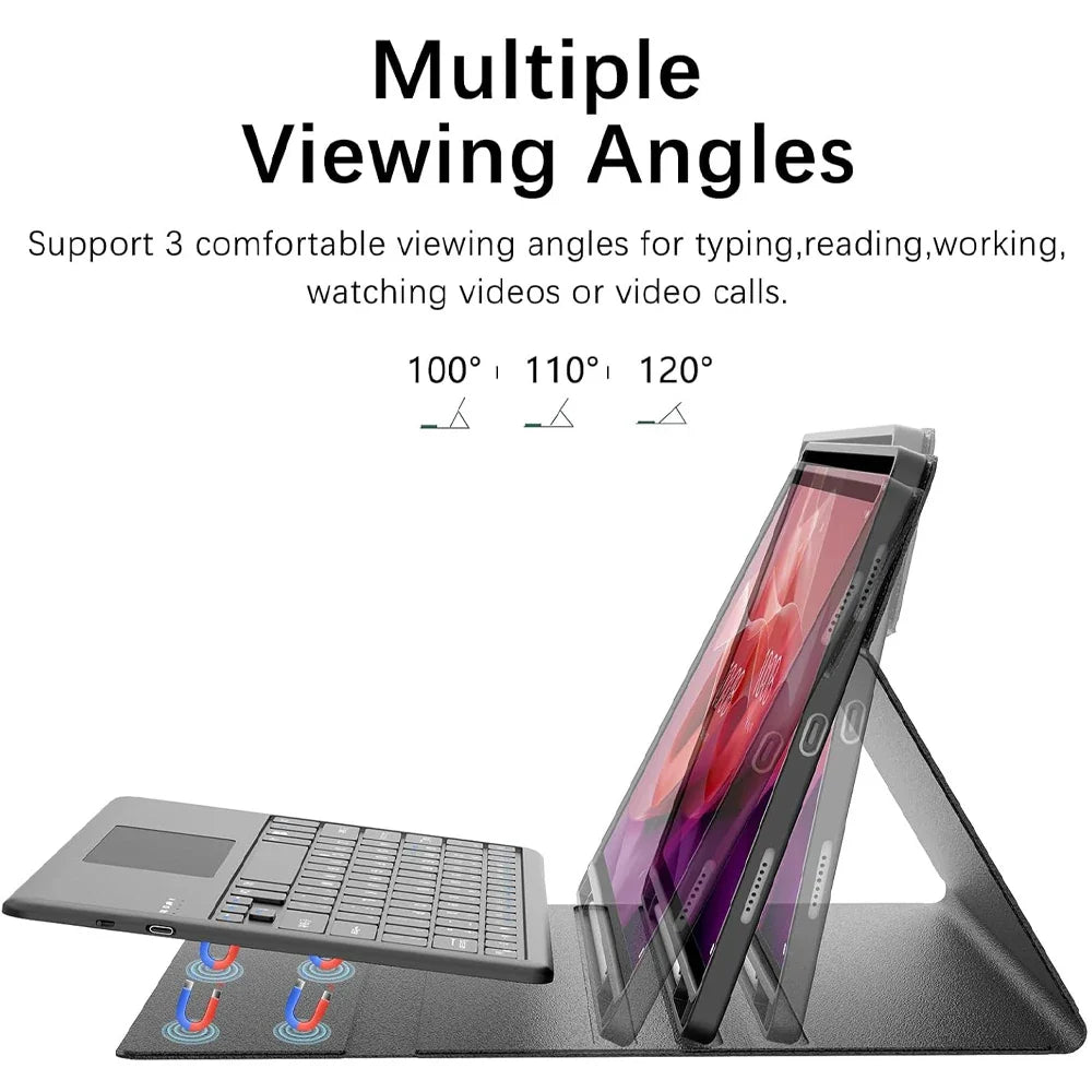 Lenovo Idea Tab 11" TB336FU/ZU Case with Wireless Bluetooth Removable Keyboard Cover