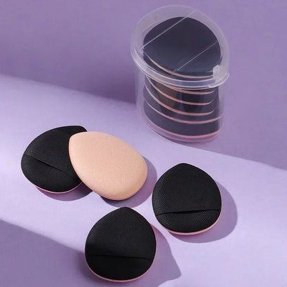 3/10PCS Mini Cosmetic Cushion Puffs – Professional Finger Puffs for Foundation & Concealer Makeup