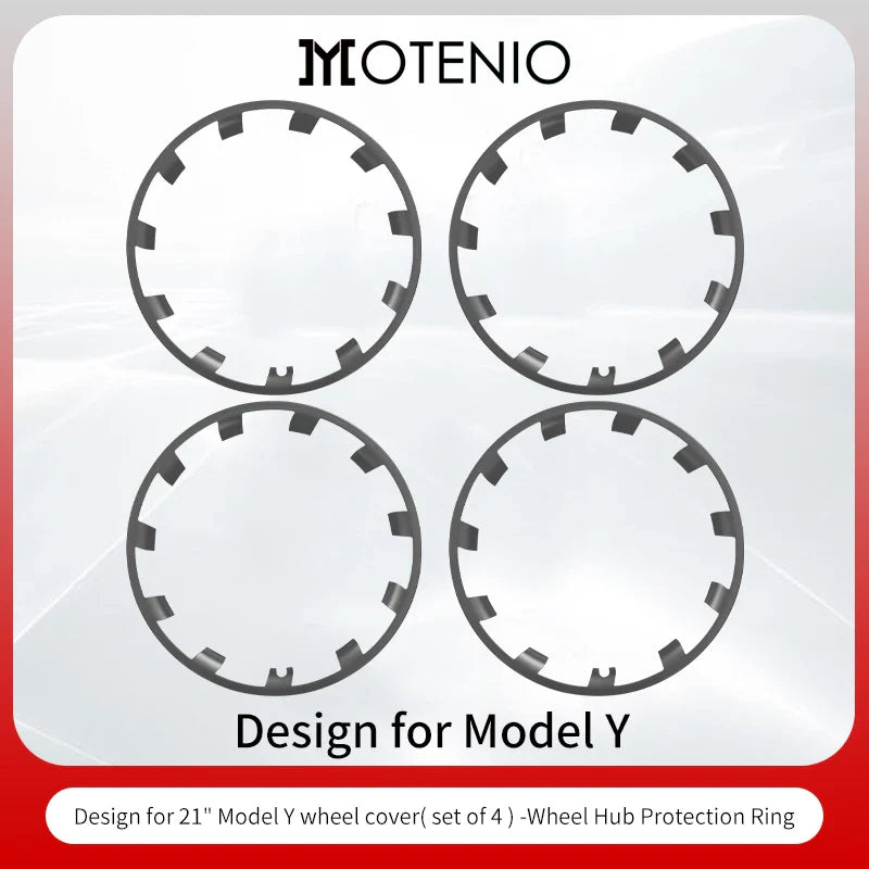 Model Y 2020-2024 Tesla 21" Wheel Protector – 4PCS ABS Rim Protection Accessories
