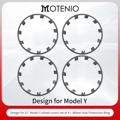 Model Y 2020-2024 Tesla 21" Wheel Protector – 4PCS ABS Rim Protection Accessories