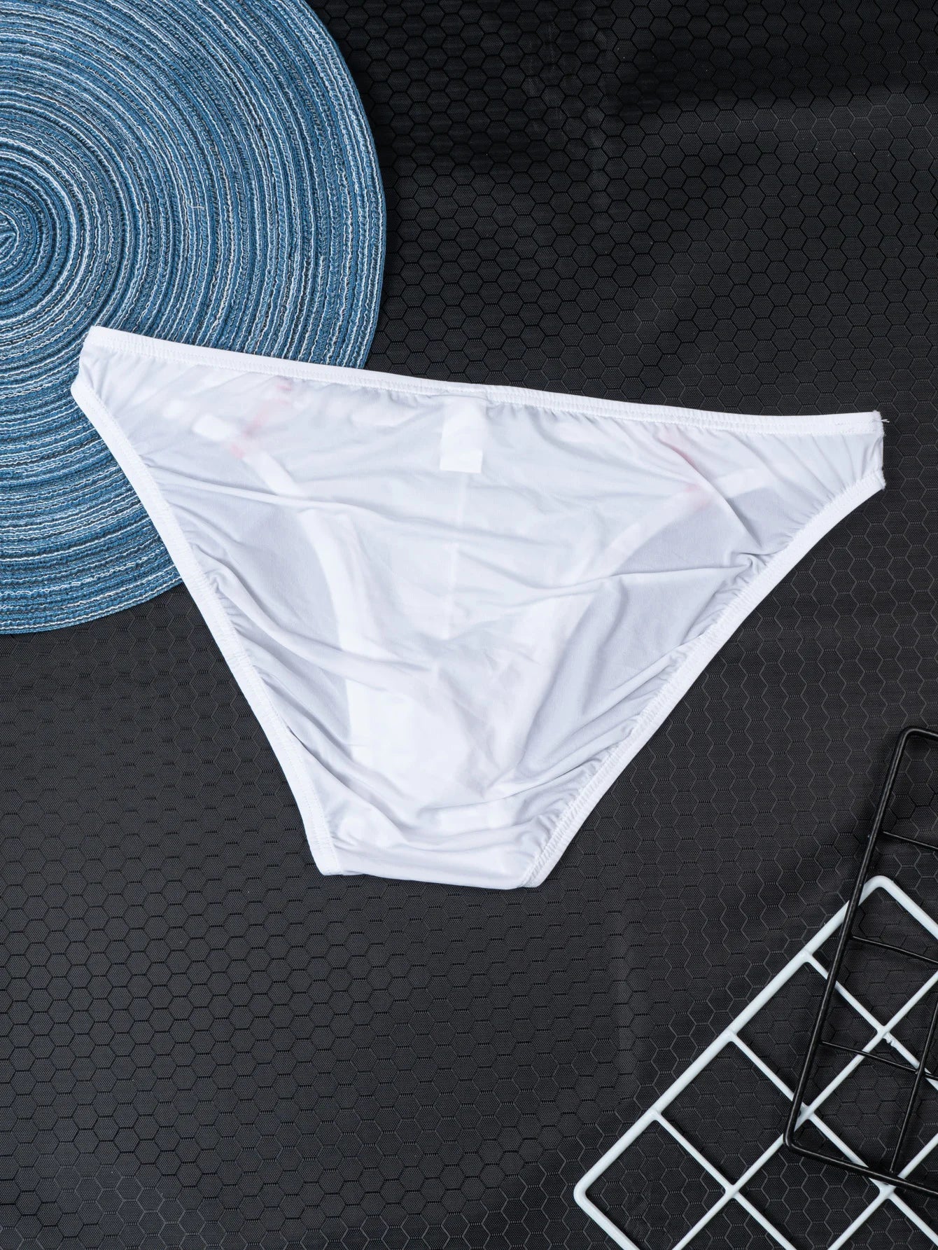 4-Pack Men’s High-Elastic Breathable Briefs – Soft U-Shaped Quick-Dry Underwear, Multi-Color Casual Comfort All-Season Fit