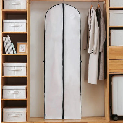 High-End Thickened Waterproof Dust-Proof Wedding Dress & Suit Storage Bag — Protective Hanging Coat Cover
