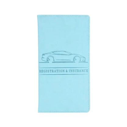 Car Document Holder — Registration & Insurance Organizer for Auto and Truck, Essential Driver Compartment Accessory