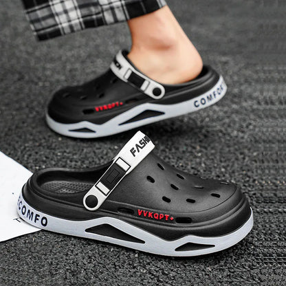 Men’s EVA Garden Clog Sandals – Comfortable Breathable Hole Shoes for Beach, Outdoor & Indoor Unisex Slippers