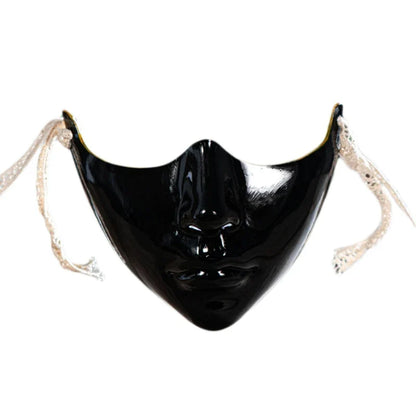Masquerade Half Face Mask for Men & Women – Cosplay Halloween Eyemask, Costume Eye & Mouth Cover