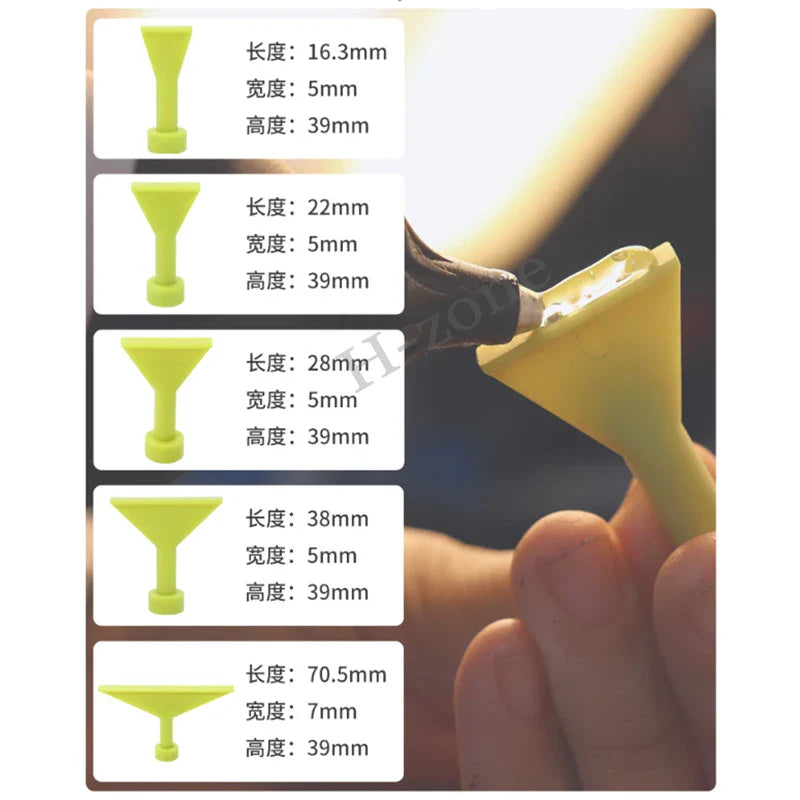 10Pcs Car Dent Repair Drawing Sheets – Seamless Body Shaping & Dent Removal Line Pit Restoration Tools for Auto Body Repair, Paintless Dent Fix Kit