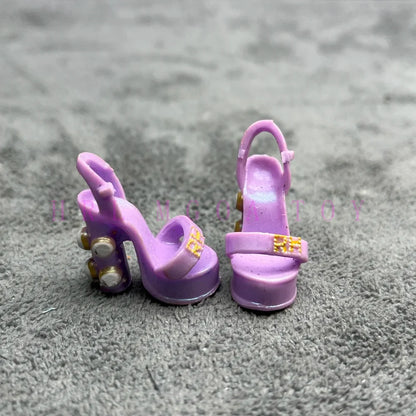 Original Rainbow School Doll – Multi-Style Shoes & DIY Dress-Up Accessories for Girls