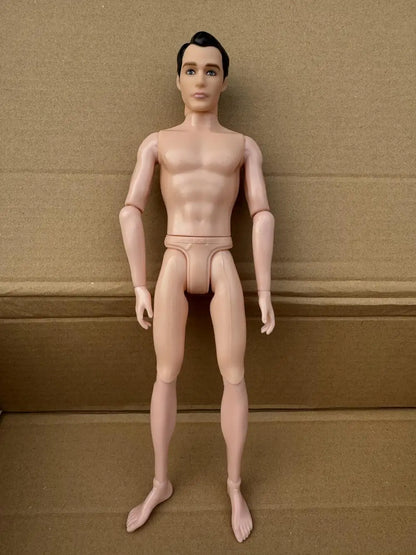 1/6 Boys Doll – 30cm Movable Joint Male Figure, Solid DIY Toy for Kids Birthday Gifts