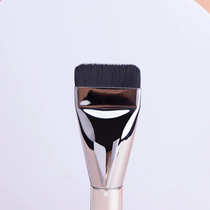 Ultra Thin Foundation Brush – Lightweight Flat Contour Brush for Blending Foundation, Cream, and Makeup