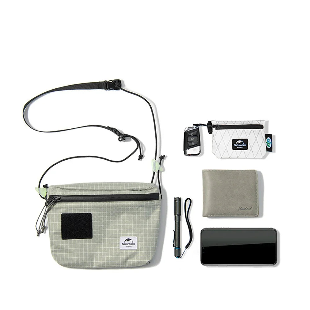 Mini Messenger Bag for Men & Women – Lightweight Waterproof Casual Crossbody with Adjustable Shoulder Strap for Travel
