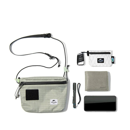Mini Messenger Bag for Men & Women – Lightweight Waterproof Casual Crossbody with Adjustable Shoulder Strap for Travel
